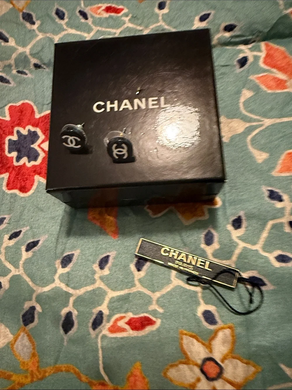 CHANEL stud earrings